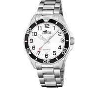 LOTUS Reloj Niño Analógico de Acero Inoxidable - Movimiento de Cuarzo - Reloj Infantil - Cristal Mineral Alta Resistencia - Resistente al Agua 5 ATM 18860/4 - Con Pulsera de Regalo - Junior Collection