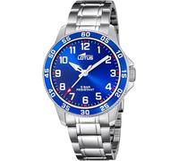 LOTUS Reloj Niño Analógico de Acero Inoxidable - Movimiento de Cuarzo - Reloj Infantil - Cristal Mineral Alta Resistencia - Resistente al Agua 5 ATM 18786/6 - Pulsera de Regalo - Junior Collection