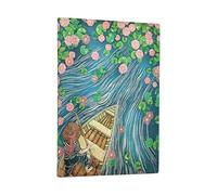 Lotus River (Living with Yuko) Midi Unlined Softcover Journal (Elastic Band Closure)