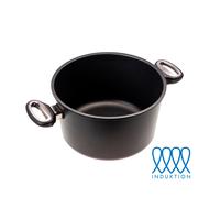 Lotus Sartén Hierro Fundido Cacerola Ø20cm Inducción Suelo 14,5cm H12cm Hecho En