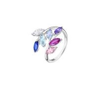 LOTUS SILVER Anillo Plata Mujer Hoja Plata de Ley 925 - Diseño Ergonómico y Ajuste Perfecto LP3380-3/112 - Ideal para Regalo de Cumpleaños - Aniversario - San Valentín - Anillos Mujer