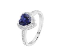 LOTUS SILVER Anillo Plata Mujer Plata de Ley 925 - Diseño Ergonómico y Ajuste Perfecto LP3784-3/114 - Ideal para Compromiso - Pedida - Alianza - Promesa - Con Circonita - Anillos Mujer