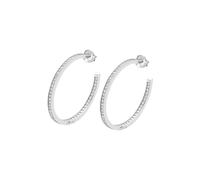 LOTUS SILVER Pendientes LP1937-4/3 Hoops Plata Circonitas engastadas Mujer