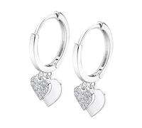 LOTUS SILVER Pendientes LP3274-4/1 Trendy Plata Corazón Mujer