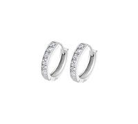 LOTUS SILVER Pendientes LP3396-4/1 Hoops Plata Circonitas engastadas Mujer