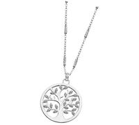 Lotus Silver Collar Dama Plata 925 Árbol de la Vida Circonita Blanca JLP1892-1-1