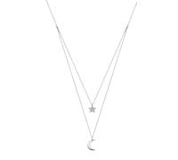 LOTUS SILVER Collar Collar Trendy LP1680-1/4 Luna y Estrella LP1680-1/4 Marca