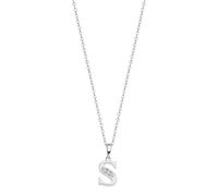 LOTUS SILVER Collar Letra S LP3054-1/S Letters Plata Iniciales 42.00 mm Mujer