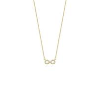 LOTUS SILVER Collar Mujer Plata de Ley 925 - Colgante de Infinito - Sofisticado Collar con Acabado Refinado LP1859-1/2 - Collares Mujer - Regalo de Cumpleaños, Aniversario, San Valentín, Madre y más