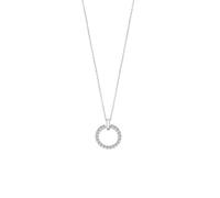 LOTUS SILVER Collar Mujer Plata de Ley 925 - Colgante de Acabado Brillo con Circonita - Acabado Refinado LP3100-1/1 - Collares Mujer - Regalo de Cumpleaños, Aniversario, San Valentín, Madre y más