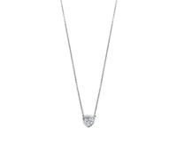 LOTUS SILVER Collar Mujer Plata de Ley 925 - Colgante de Corazón - Sofisticado Collar con Acabado Refinado LP2000-1/1 - Collares Mujer - Regalo de Cumpleaños, Aniversario, San Valentín, Madre y más