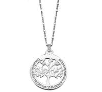 LOTUS SILVER Collar Mujer Plata de Ley 925 | Acabado Refinado LP1641-1/1, Collares Mujer, Regalo de Cumpleaños, Aniversario, San Valentín, Madre y más