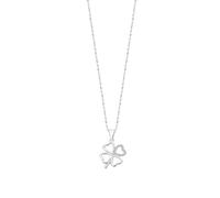 LOTUS SILVER Collar Mujer Plata de Ley 925 | Acabado Refinado LP3305-1/1 Amuleto de la Suerte, Regalo de Cumpleaños, Aniversario, San Valentín, Madre y más