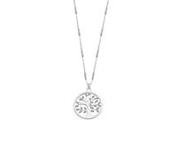 LOTUS SILVER Collar Mujer Plata de Ley 925 - Colgante de Árbol de la Vida - Acabado Refinado LP1892-1/1 - Collares Mujer - Regalo de Cumpleaños, Aniversario, San Valentín, Madre y más