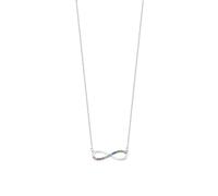 LOTUS SILVER Collar Mujer Plata de Ley 925 - Colgante de Infinito - Sofisticado Collar con Acabado Refinado LP1872-1/2 - Collares Mujer - Regalo de Cumpleaños, Aniversario, San Valentín, Madre y más