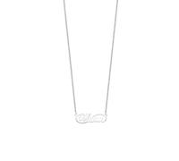 LOTUS SILVER Collar Mujer Plata de Ley 925 - Colgante de Mamá - Acabado Refinado LP3402-1/1 - Collares Mujer - Regalo de Cumpleaños, Aniversario, San Valentín, Madre y más