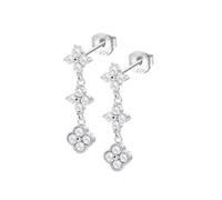 LOTUS SILVER Pendientes Mujer Plata 925 ml - Pendientes de gota