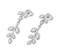 LOTUS SILVER Pendientes Largos Plata de Ley 925 LP1783-4/1