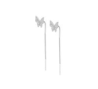LOTUS SILVER Pendientes LP3743-4/1 Pure Essential Plata Mariposa Circonitas engastadas Mujer