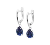 LOTUS SILVER Pendientes Largos Plata de Ley 925 LP3809-4/3 - Cierre Seguro Catalán - Ligeros, Cómodos y Resistentes - Pendientes Mujer Plata Largos - Pure Essential