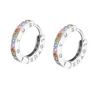 LOTUS SILVER Pendientes LP1887-4/5 Hoops Plata Mujer