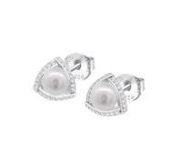 LOTUS SILVER Pendientes LP1928-4/1 Pearls Plata Circonitas engastadas Mujer