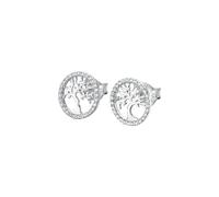 LOTUS SILVER Pendientes Mujer LP1778-4/1 Plata de Ley 925 ml - Ligeros, Cómodos y Resistentes - Árbol de la Vida - Cierre Seguro - Aretes de Mujer - Special Prices