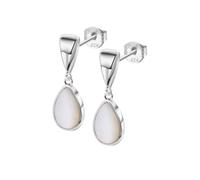 LOTUS SILVER Pendientes Mujer LP3795-4/1 Plata de Ley 925 ml - Perla - Ligeros, Cómodos y Resistentes - Cierre Seguro de Presión - Aretes de Mujer