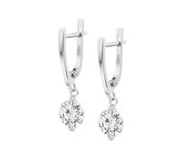 LOTUS SILVER Pendientes Mujer LP3807-4/1 Plata de Ley 925 ml - Ligeros, Cómodos y Resistentes - Cierre Seguro Catalán - Aretes de Mujer