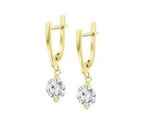 LOTUS SILVER Pendientes Mujer LP3807-4/2 Plata de Ley 925 ml - Ligeros, Cómodos y Resistentes - Cierre Seguro Catalán - Aretes de Mujer