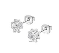 LOTUS SILVER Pendientes Mujer LP3851-4/1 Plata de Ley 925 ml - Ligeros, Cómodos y Resistentes - Cierre Seguro de Presión - Aretes de Mujer