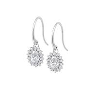 Lotus Silver PENDIENTE SRA.CZ.Blanca
