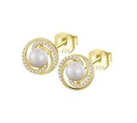 LOTUS SILVER Pendientes Mujer Plata 925 ml - Pendientes de Perlas