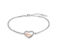 Lotus Silver Pulsera Corazones Plateados Zirc. 925 Plata de Ley LP1856-2-1