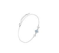 LOTUS SILVER Pulsera Mujer Plata 925 ml LP3932-2/1 | Sofisticado Brazalete con Pulido y Acabado Refinado 16 cm, Regalo de Cumpleaños, Aniversario, Ocasiones Especiales