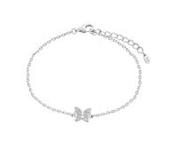 Lotus Pulsera LP3051-2/1 Plata 925 Mujer Mariposa Pulido y Acabado Refinado