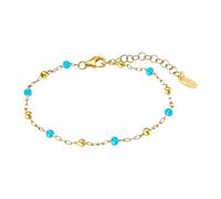 LOTUS SILVER Pulsera Plata Mujer LP3500-2/1 de Primera Ley 925 ml - Sofisticado Brazalete con Acabado Refinado - Special Prices - Pulsera Dorada 16 cm - Regalo Cumpleaños y Ocasión Especial