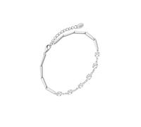 LOTUS SILVER Pulsera Plata Mujer LP3676-2/1 de Primera Ley 925 ml - Sofisticado Brazalete con Pulido y Acabado Refinado - Ideal para Regalo de Cumpleaños - Aniversario - Ocasiones Especiales
