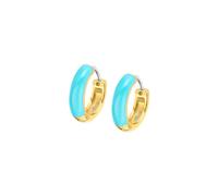 LOTUS STYLE Aros Pendientes Acero Inoxidable Mujer LS2331-4/2 - Tropical Vibes - Cierre Seguro Congo - Ligeros y Cómodos - Resistencia al agua