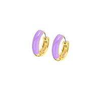 LOTUS STYLE Aros Pendientes Acero Inoxidable Mujer LS2331-4/5 - Tropical Vibes - Cierre Seguro Congo - Ligeros y Cómodos - Resistencia al agua