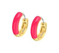 LOTUS STYLE Aros Pendientes Acero Inoxidable Mujer LS2331-4/8 - Tropical Vibes - Cierre Seguro Congo - Ligeros y Cómodos - Resistencia al agua