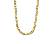 LOTUS STYLE Cadena Acero Inoxidable Hombre de 316l - Diseño Sofisticado y Resistente al Agua 600.00 mm LS2366-1/2 Collar Hombre Dorado - Regalo de Cumpleaños, Aniversario, Día del Padre