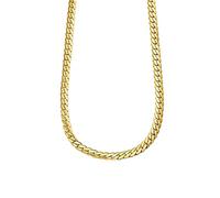 LOTUS STYLE Cadena Acero Inoxidable Hombre de 316l - Diseño Sofisticado y Resistente al Agua 500.00 mm LS2210-1/2 Collar Hombre Dorado - Regalo de Cumpleaños, Aniversario, Día del Padre