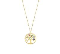LOTUS STYLE Collar Dorado Mujer Acero Inoxidable - Colgante de Árbol de la Vida - Resistente al Agua LS2192-1/2 - Collares Mujer - Regalo de Cumpleaños, Aniversario, San Valentín, Madre y más