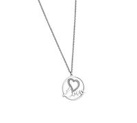 LOTUS STYLE Collar Mujer Acero Inoxidable - Colgante de Corazón - Resistente al Agua LS1753-1/1 - Collares Mujer Special Prices - Regalo de Cumpleaños, Aniversario, San Valentín, Madre y más