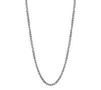 LOTUS STYLE Cadena Acero Inoxidable Hombre de 316l - Diseño Sofisticado y Resistente al Agua 600.00 mm LS1682-1/2 Collar Hombre - Regalo de Cumpleaños, Aniversario, Día del Padre y Ocasión Especial