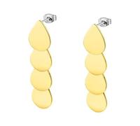 Lotus - Pendientes Estilo Urban Woman Acero Dorado