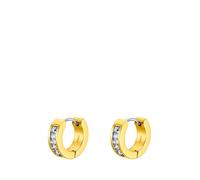 Lotus Style Pendientes de acero con circonitas LS2437-4/2