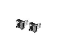 LOTUS STYLE Pendientes Hombre LS2166-4/2 – Acero 316L, Cierre Seguro, Brillante 7 mm