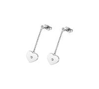 LOTUS STYLE Pendientes LS2034-4/1 Outlet Acero inoxidable 316l Corazon Mujer